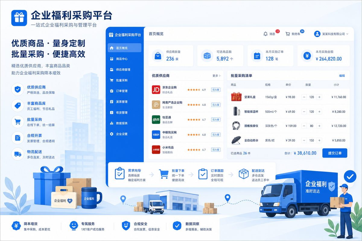企业福利采购平台